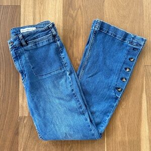 Pilcro and the Letterpress Anthropology High-Rise Bootcut Size 3